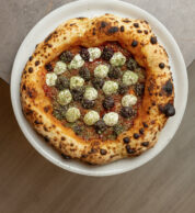 Spuma di ricotta (pizzeria Alterego, Andria)