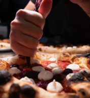 Spuma di ricotta (pizzeria Alterego, Andria)