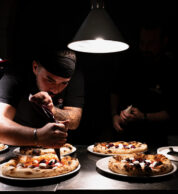 Spuma di ricotta (pizzeria Alterego, Andria)