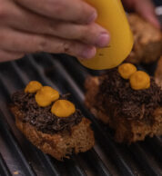 Stracotto di bovino (pizzeria Il Tronco, Monopoli)