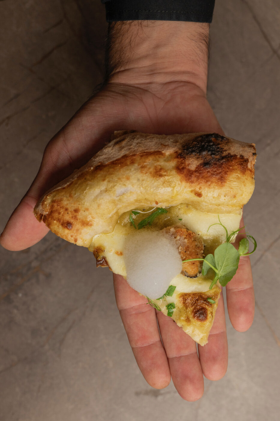 Riso, patate e cozze (pizzeria Oltre, Barletta)