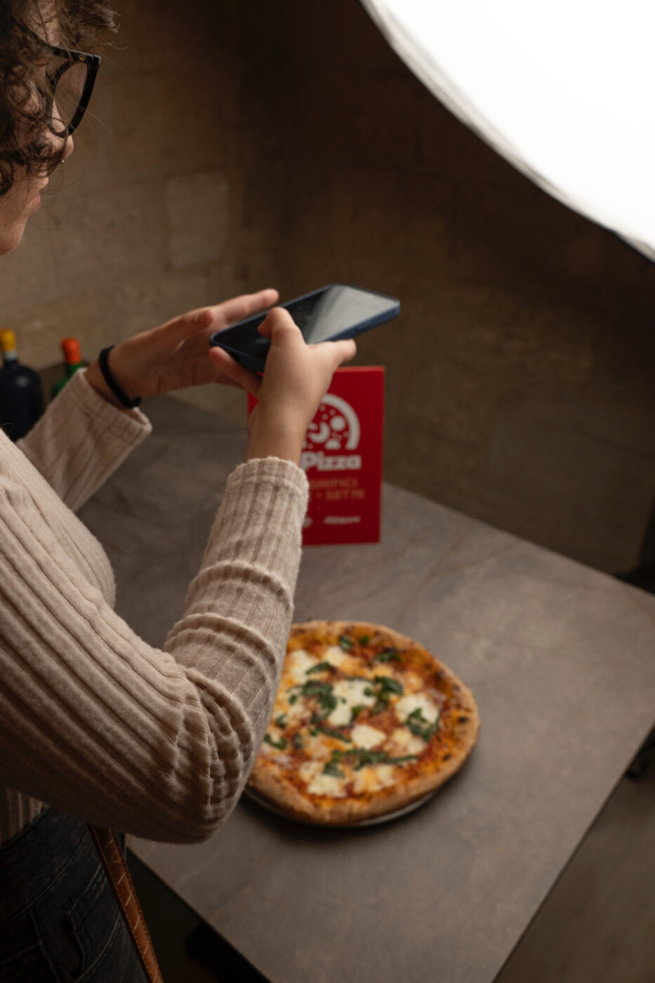 Pomodoro e bufala (pizzeria Makò, Foggia)