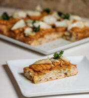 Baccalà e patate (pizzeria Paglià, Pagliare del Tronto)