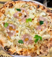 Carciofi e pancetta (Pizzeria Borgotto, Capaccio Paestum)