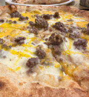 Salsiccia (pizzeria Grains, Cagliari)